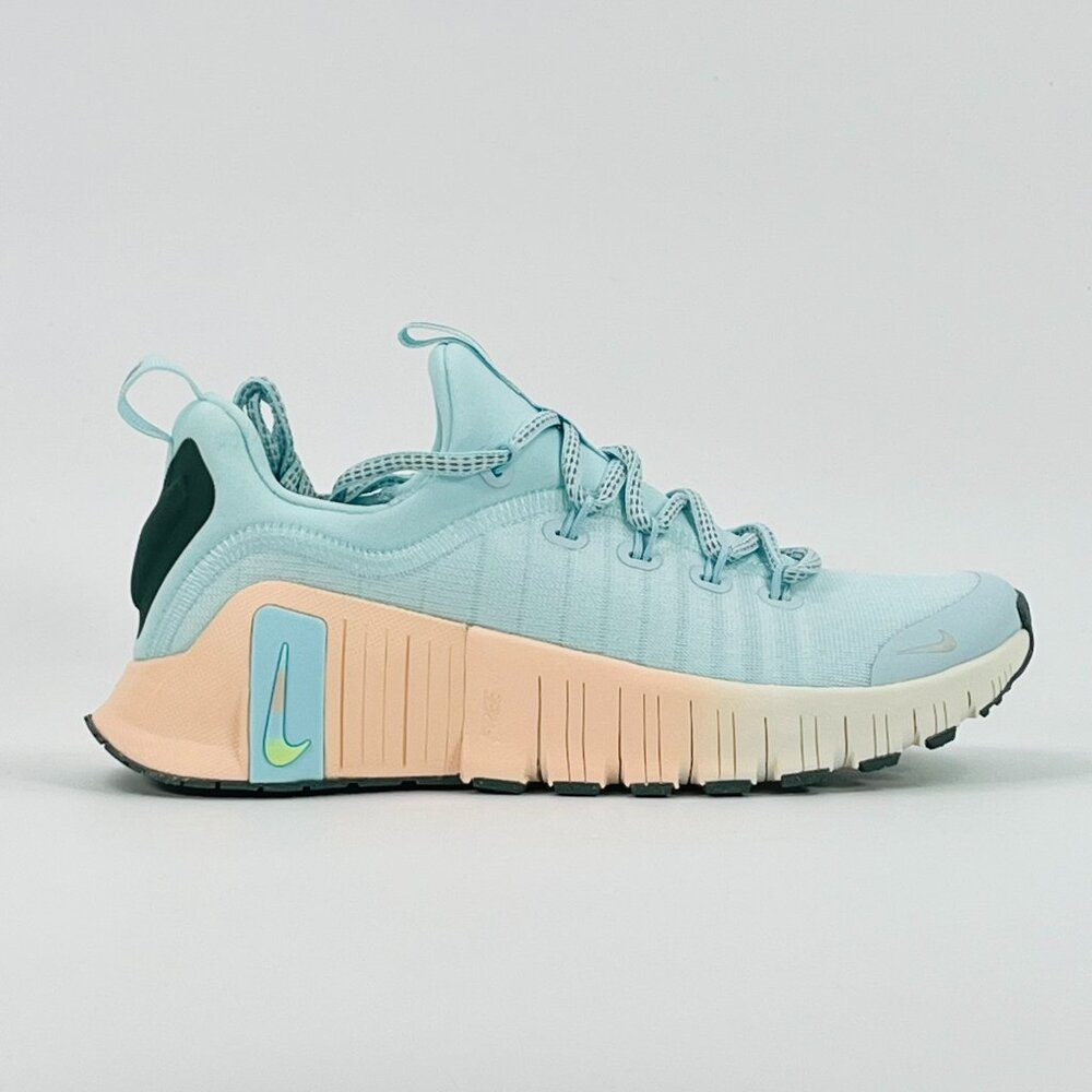 Nike Light Blue and Peach Athletic Shoes